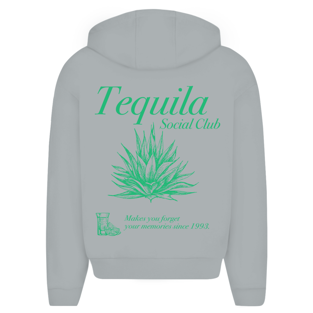 Tequila Social Club - Oversize Zipper Hoodie