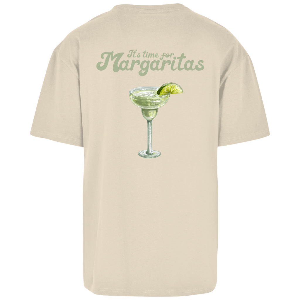 It's Time for Margaritas - Heavy Oversize Shirt