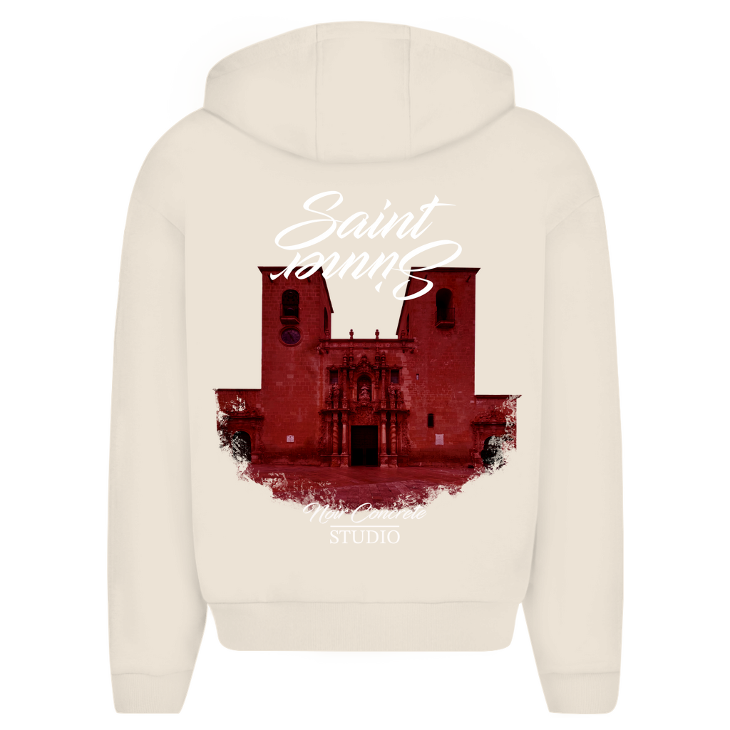 Saint Sinner - Oversize Zipper Hoodie