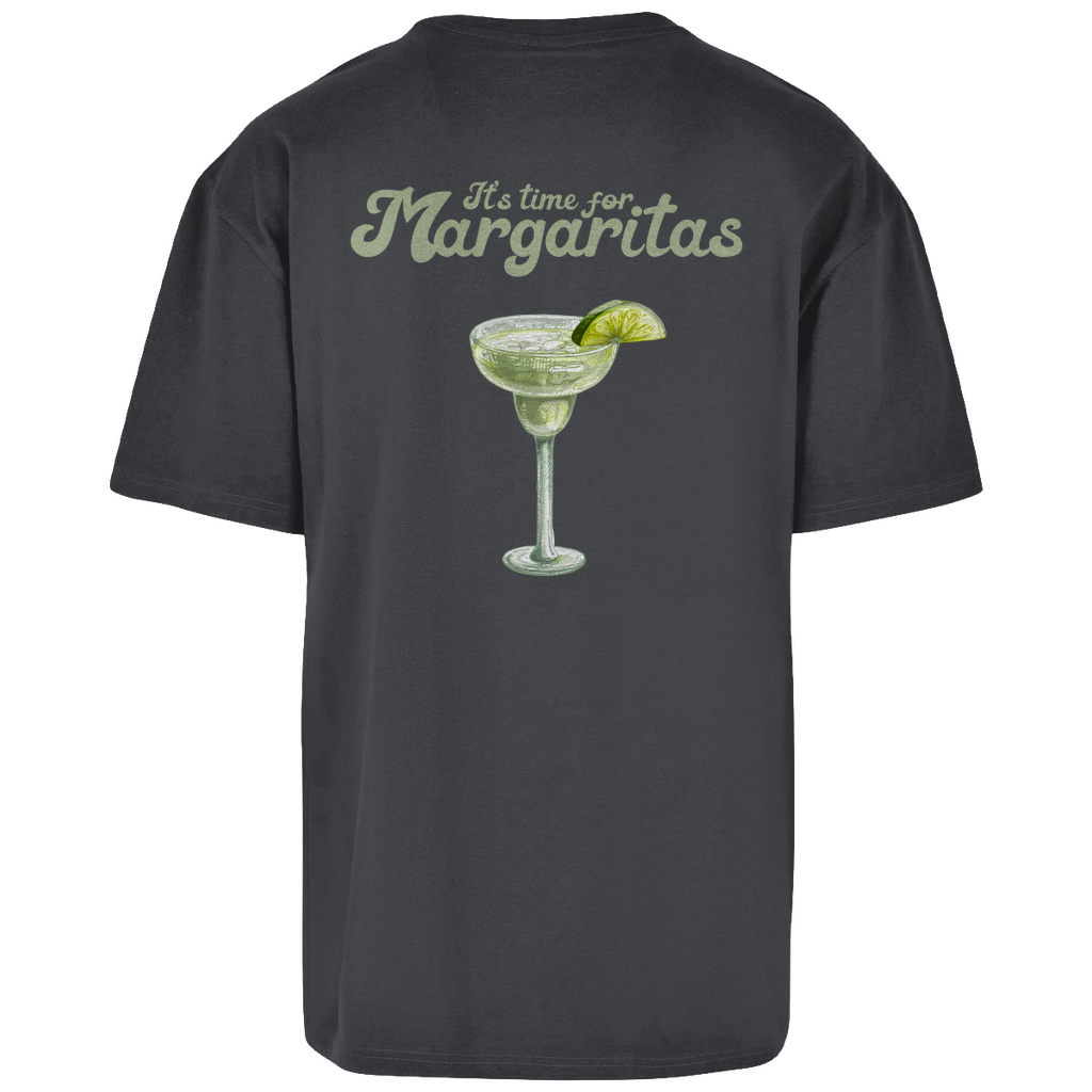 It's Time for Margaritas - Heavy Oversize Shirt