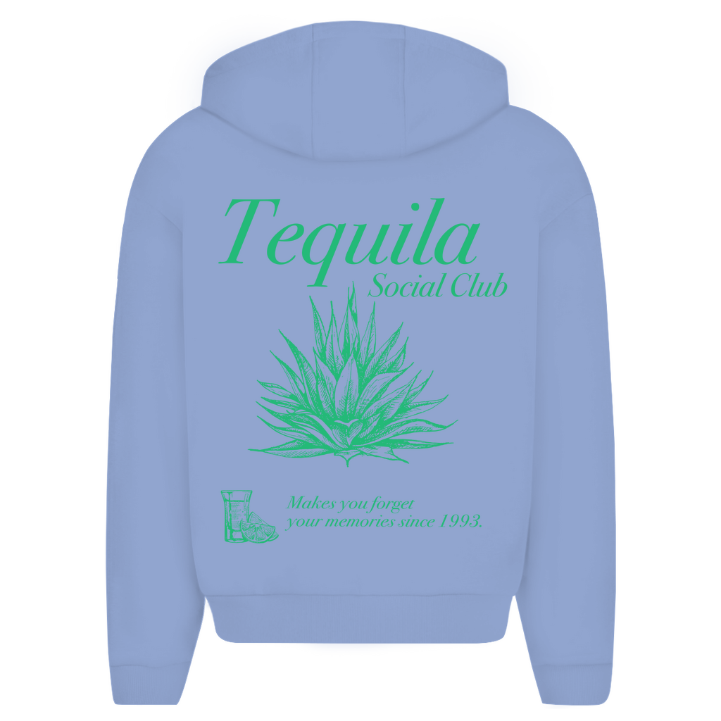 Tequila Social Club - Oversize Zipper Hoodie