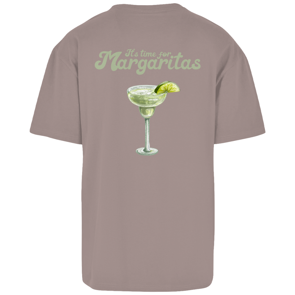It's Time for Margaritas - Heavy Oversize Shirt