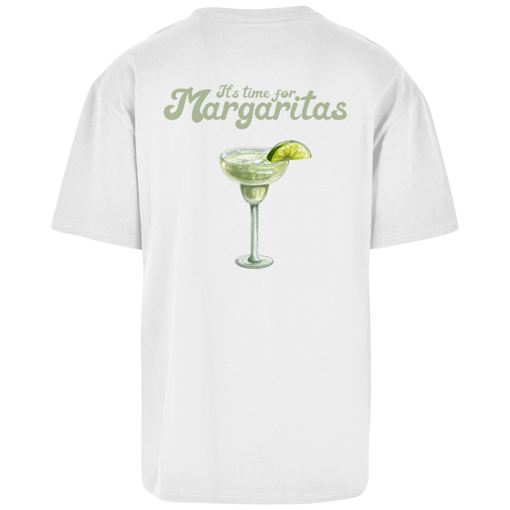 It's Time for Margaritas - Heavy Oversize Shirt