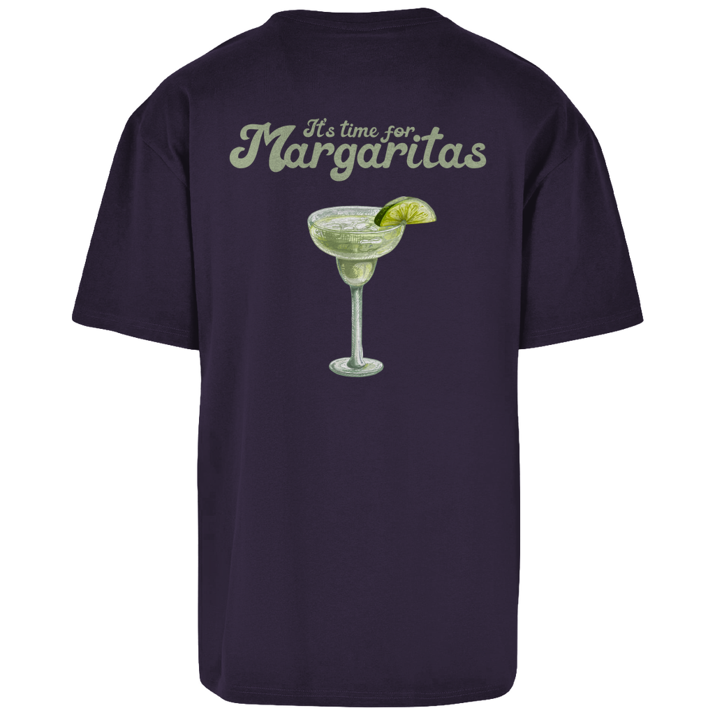 It's Time for Margaritas - Heavy Oversize Shirt