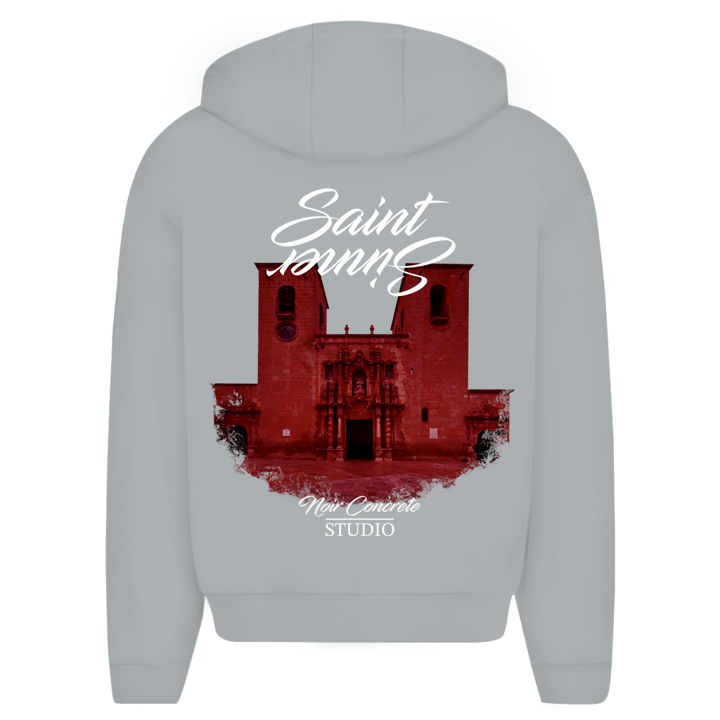 Saint Sinner - Oversize Zipper Hoodie