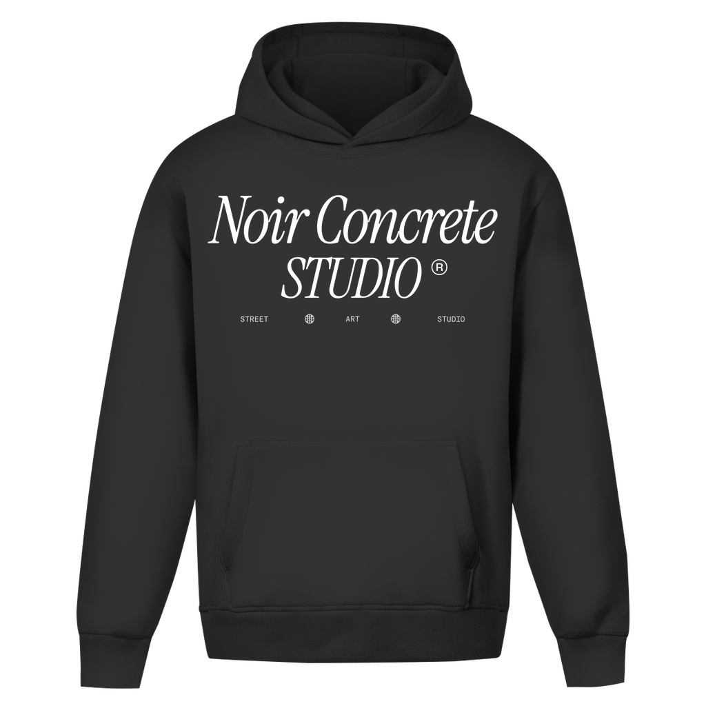 Noir Street Art Studio - Heavy Oversize Hoodie