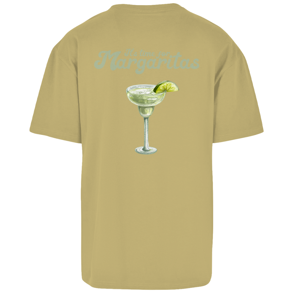 It's Time for Margaritas - Heavy Oversize Shirt