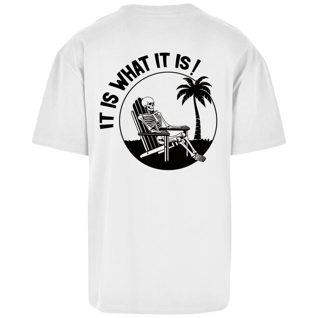 It is what it is - Heavy Oversize Shirt