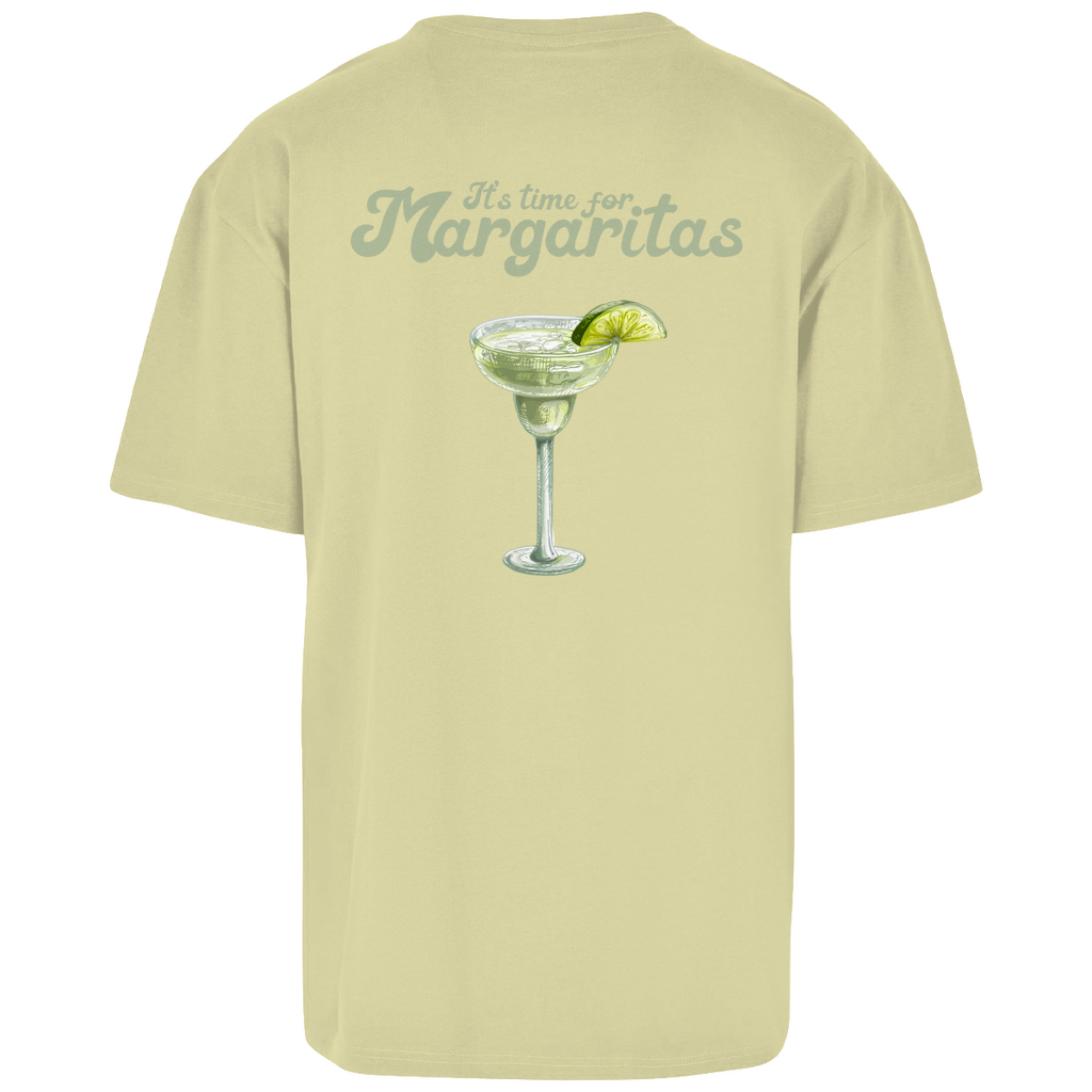 It's Time for Margaritas - Heavy Oversize Shirt
