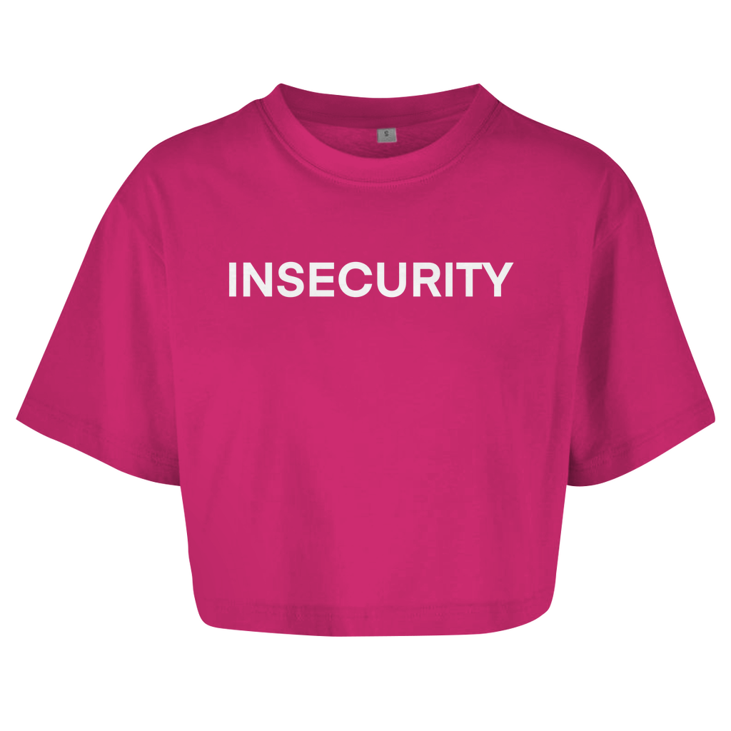 INSECURITY - Damen Oversize Crop Top
