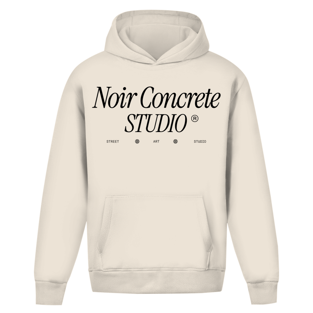 Noir Street Art Studio - Heavy Oversize Hoodie