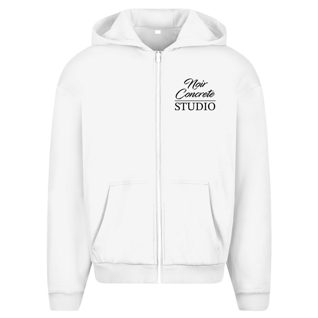 Japan Cherry Blossom - Oversize Zipper Hoodie