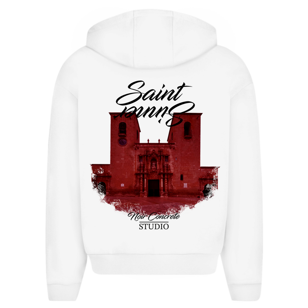 Saint Sinner - Oversize Zipper Hoodie