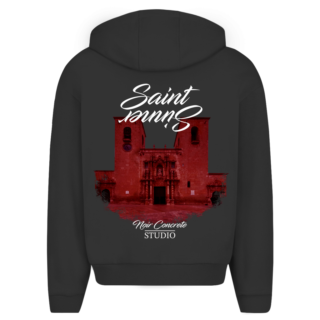 Saint Sinner - Oversize Zipper Hoodie