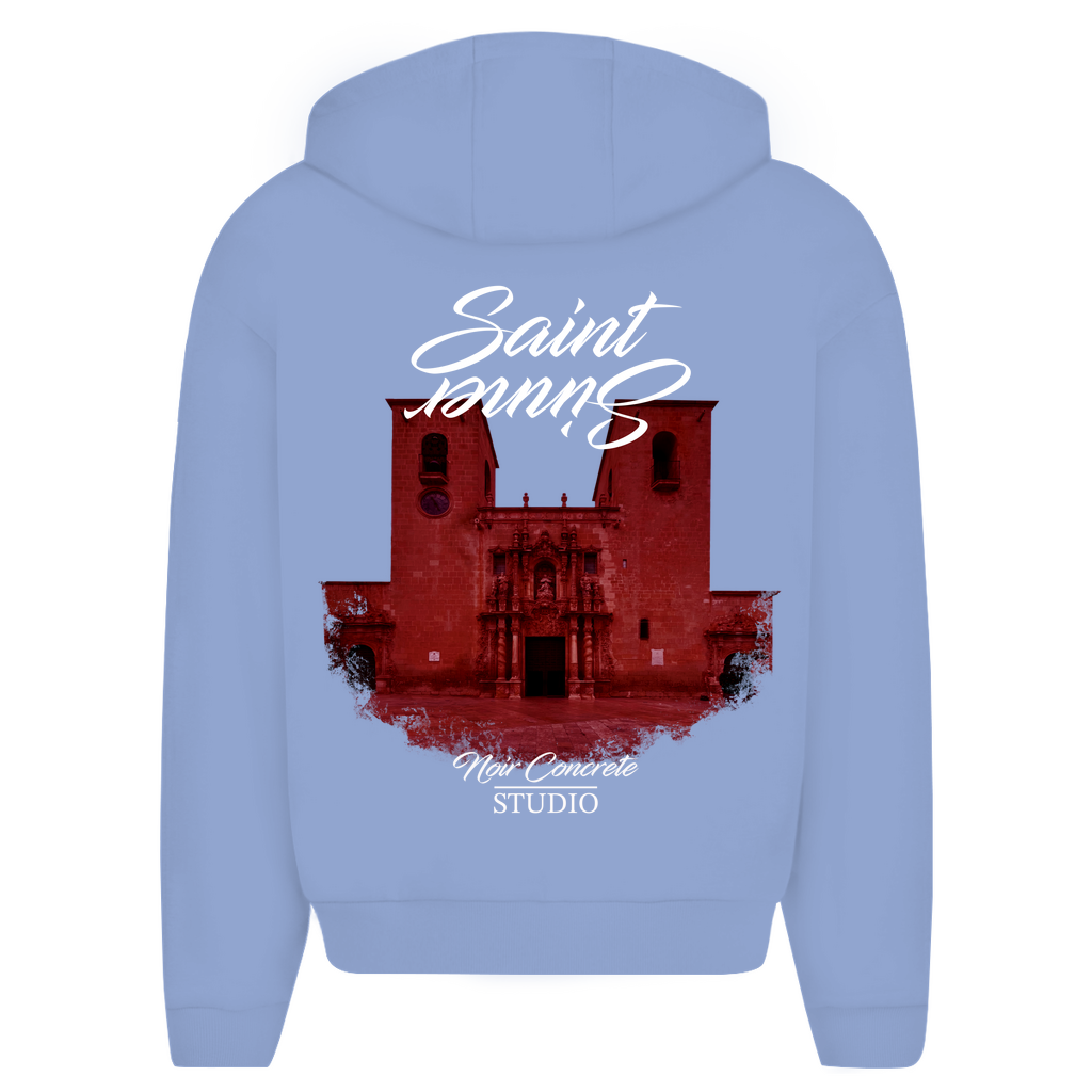Saint Sinner - Oversize Zipper Hoodie
