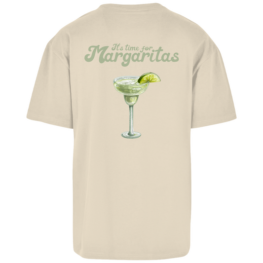 It's Time for Margaritas - Heavy Oversize Shirt