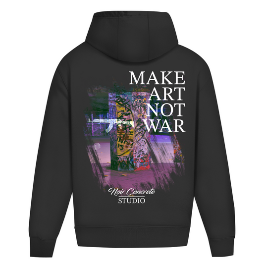 MAKE ART NOT WAR - Oversize Hoodie