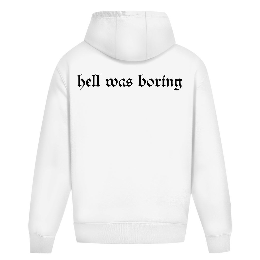 HELL WAS BORING - Oversize Hoodie