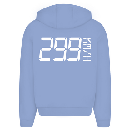 299 Km/h Moto -  Oversize Zipper Hoodie
