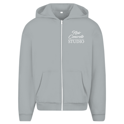 THE PATH TO PARADISE BEGINS IN HELL - Oversize Zipper Hoodie