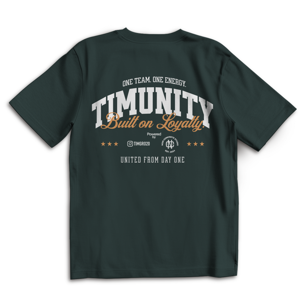 Timunity Front & Backprint - Oversize T-Shirt