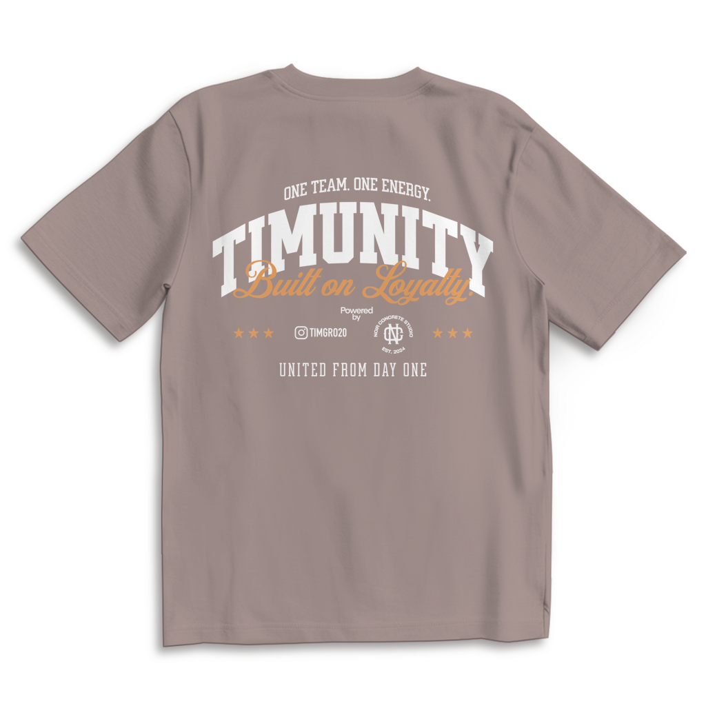 Timunity Front & Backprint - Oversize T-Shirt