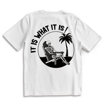 It is what it is - Heavy Oversize Shirt