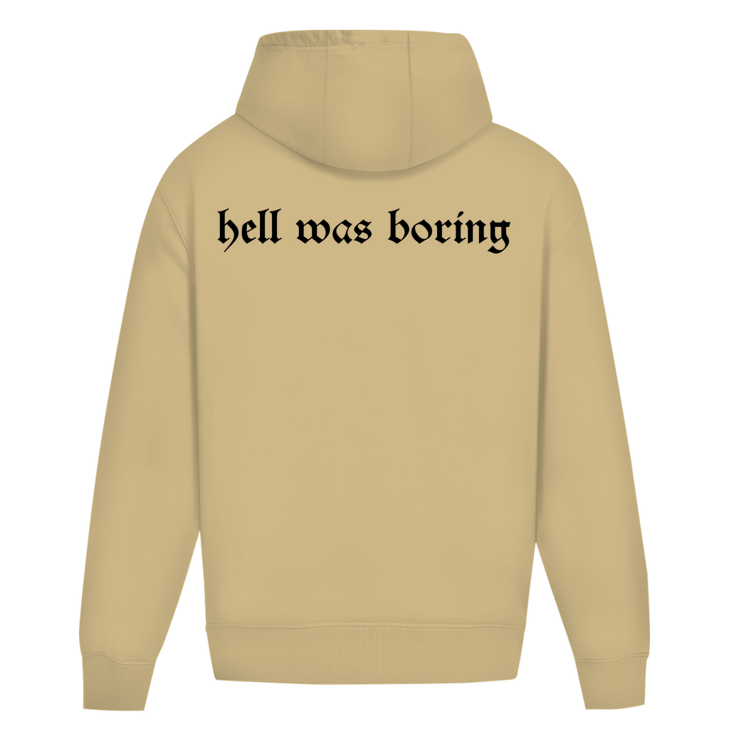 HELL WAS BORING - Oversize Hoodie