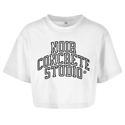 NC Studio College - Damen Oversize Crop Top