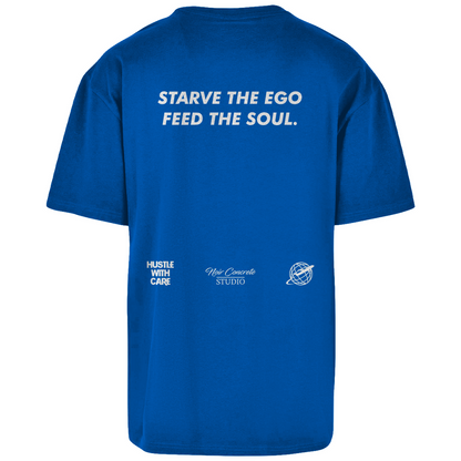 STARVE THE EGO FEED THE SOUL - Heavy Oversize Shirt