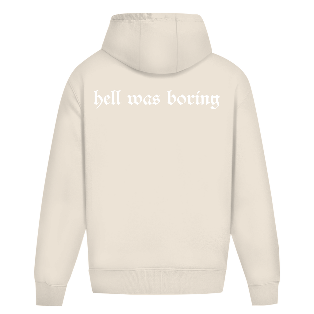 HELL WAS BORING - Oversize Hoodie
