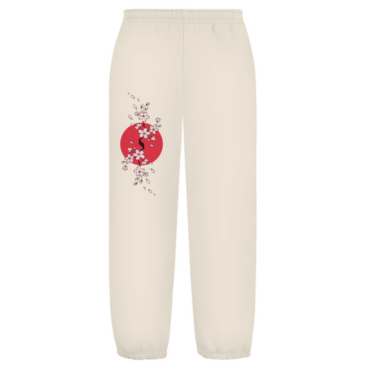 Japan Cherry Blossom - Oversize Fluffy Sweatpants