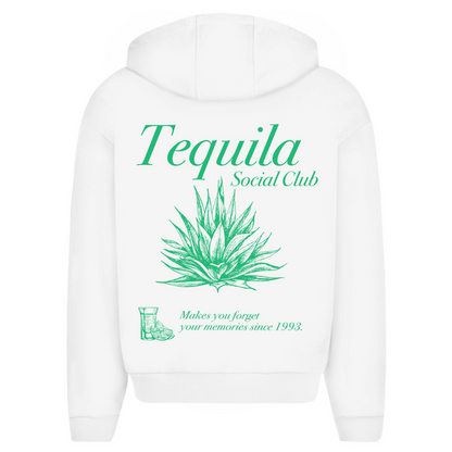 Tequila Social Club -  Oversize Zipper Hoodie