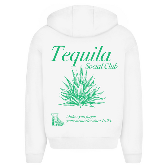 Tequila Social Club -  Oversize Zipper Hoodie