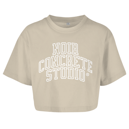 NC Studio College - Damen Oversize Crop Top