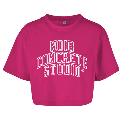 NC Studio College - Damen Oversize Crop Top